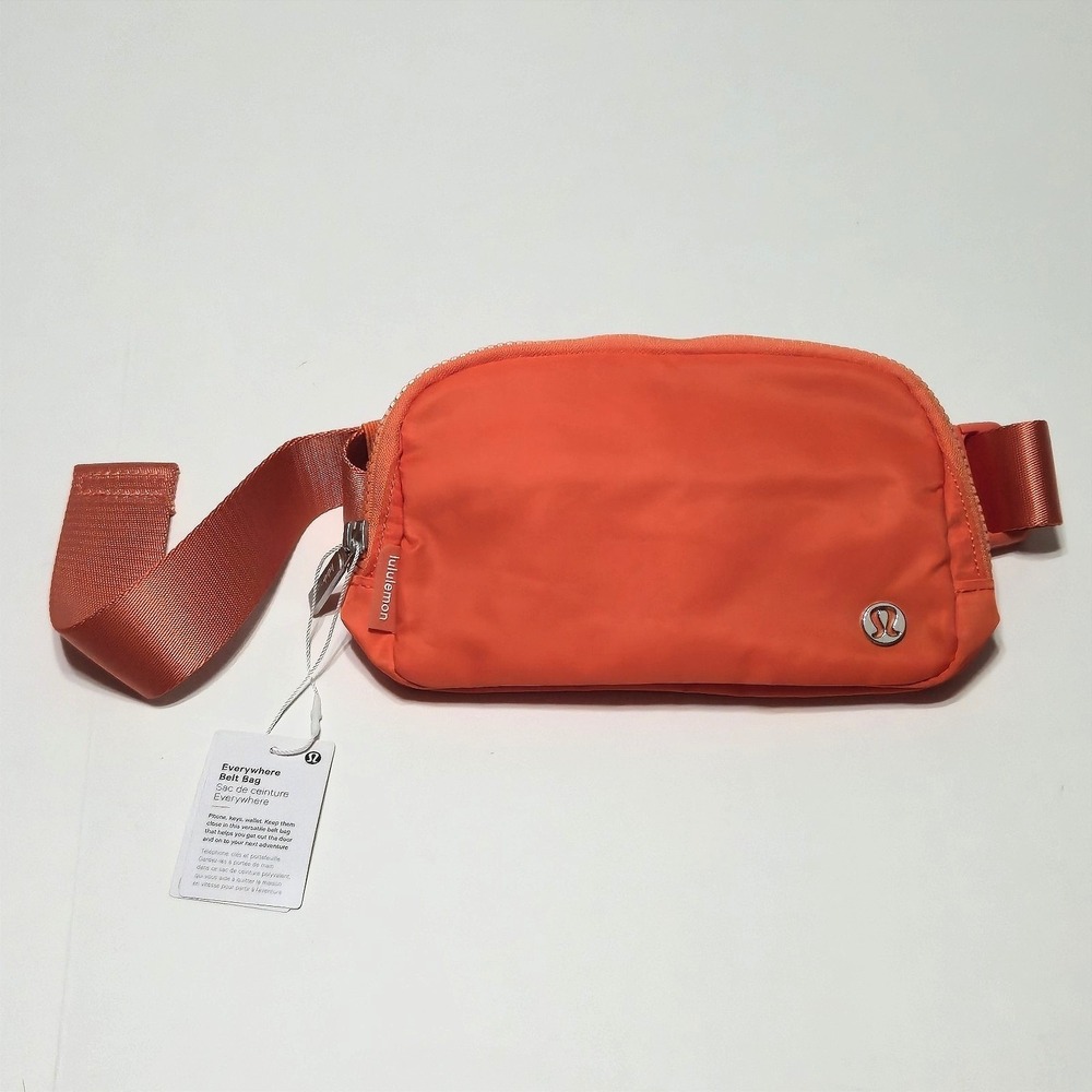 NWT Lululemon Everywhere Belt Bag Solar Orange Crossbody Waist Pack